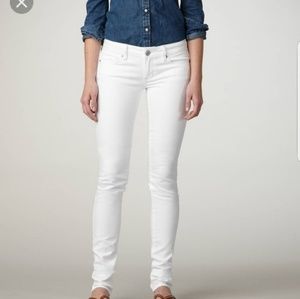 White AE jeans